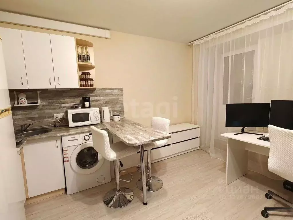 Студия Пермский край, Пермь ул. Гашкова, 11 (25.0 м) - Фото 2