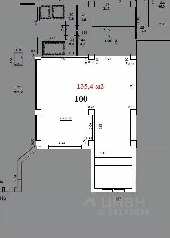 Торговая площадь в Ростовская область, Ростов-на-Дону ул. Зорге, 9 ... - Фото 2