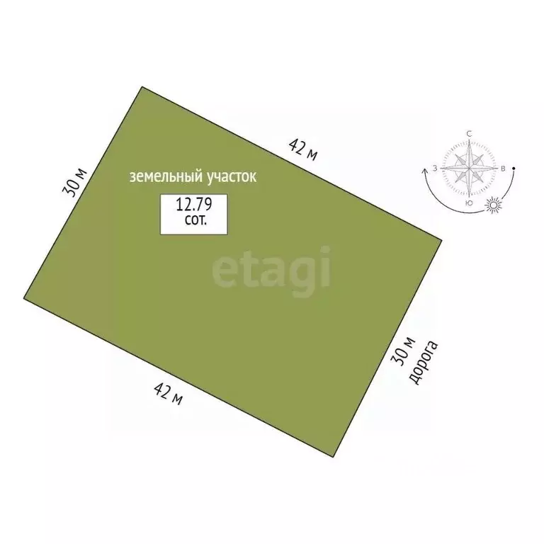 Участок в Тюменская область, Тюменский муниципальный округ, с. Борки ... - Фото 2