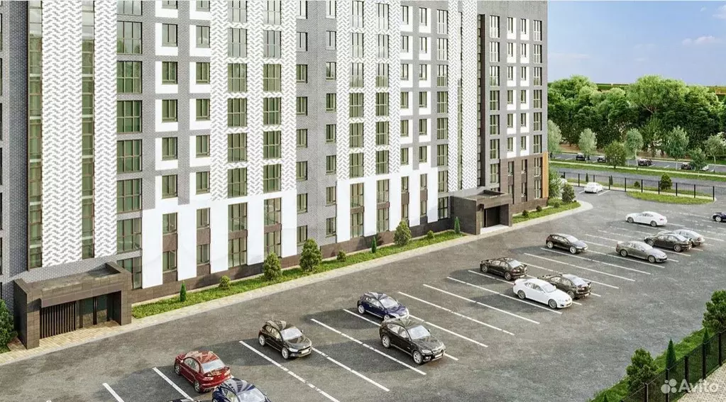 1-к. квартира, 44,6 м, 1/8 эт. - Фото 1