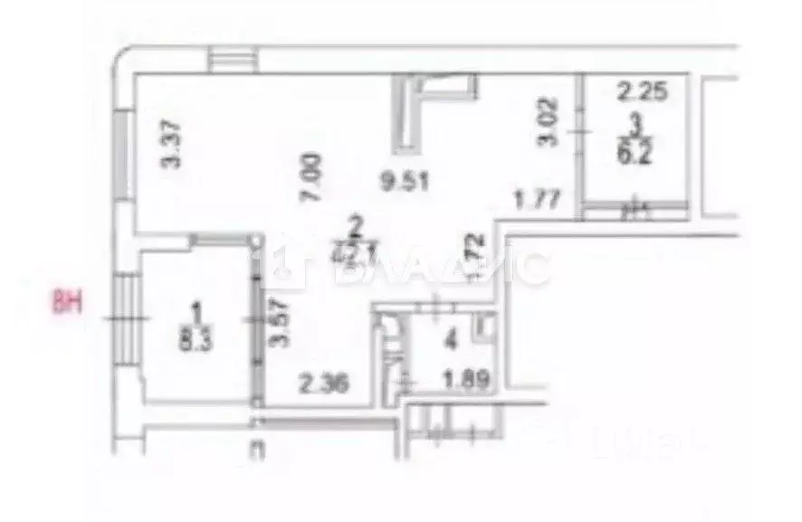 Помещение свободного назначения в Москва Сиреневый бул., 4/7 (60 м) - Фото 2