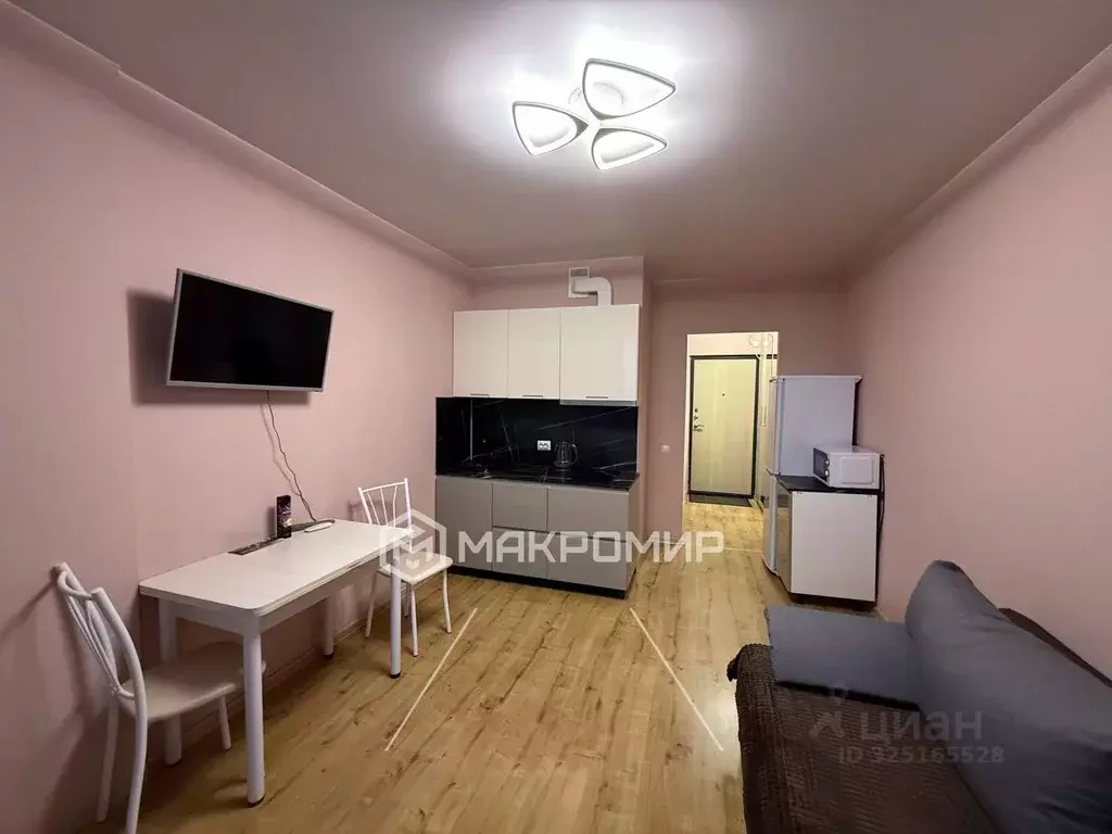 Студия Санкт-Петербург бул. Александра Грина, 3 (24.0 м) - Фото 2