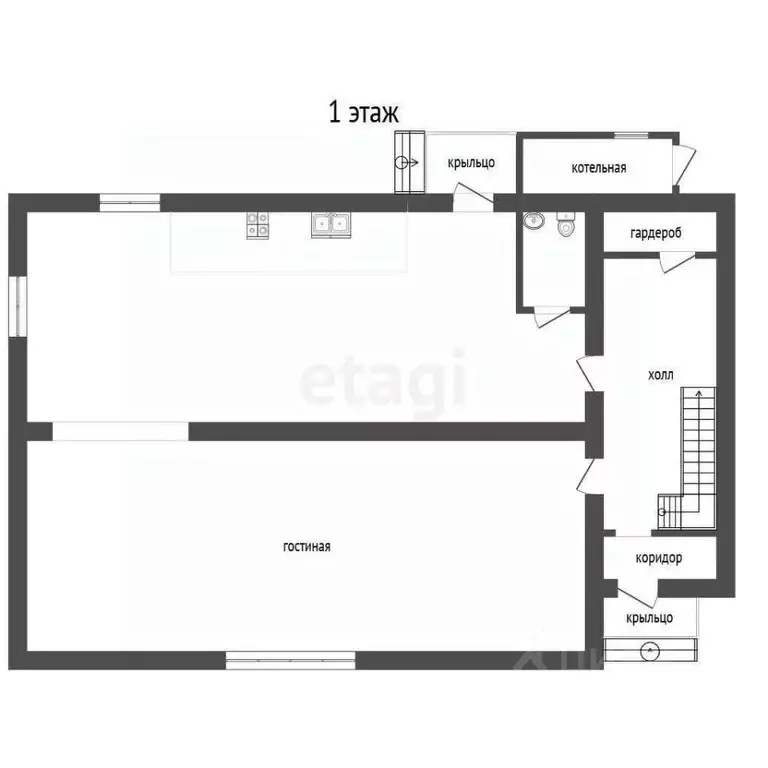 Дом в Удмуртия, с. Завьялово ул. Земляничная, 66 (280 м) - Фото 2