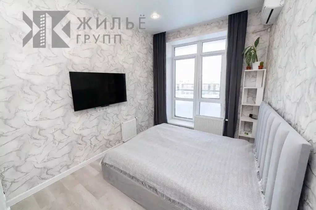 1-к кв. Татарстан, Казань Приволжская ул., 210 (37.1 м) - Фото 2