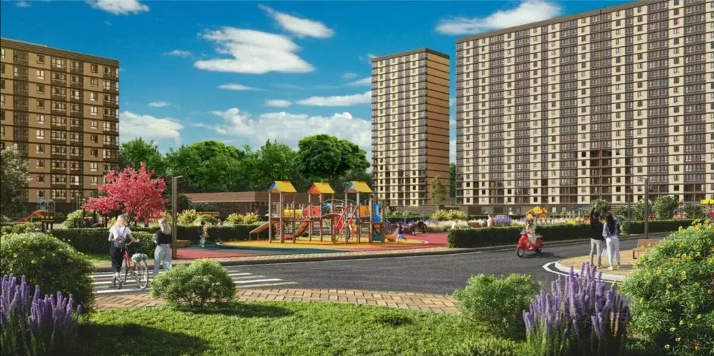 2-к кв. Ростовская область, Ростов-на-Дону Тибетская ул., 1Вс3 (68.7 ... - Фото 1