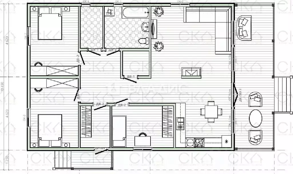 Дом в Московская область, Раменское 20275 кв-л,  (140 м) - Фото 1