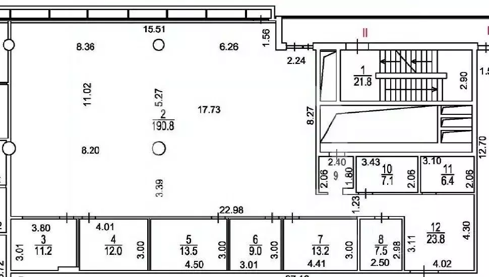 Помещение свободного назначения в Москва 1-я Тверская-Ямская ул., 21 ... - Фото 2