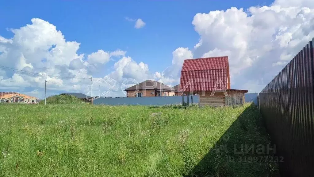 Участок в Тюменская область, Тюменский район, с. Кулига ул. Топазная, ... - Фото 0