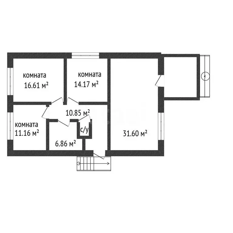 Дом в Рамонский район, Новоживотинновское сельское поселение, СНТ Озон ... - Фото 1