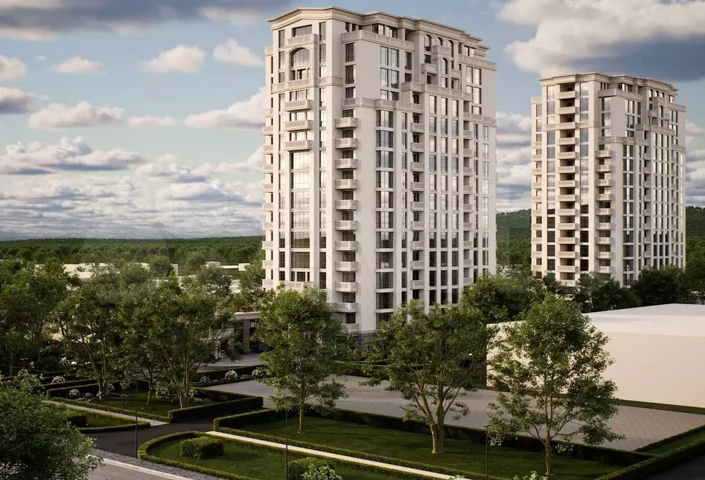 2-к. квартира, 124,5 м, 13/16 эт. - Фото 1