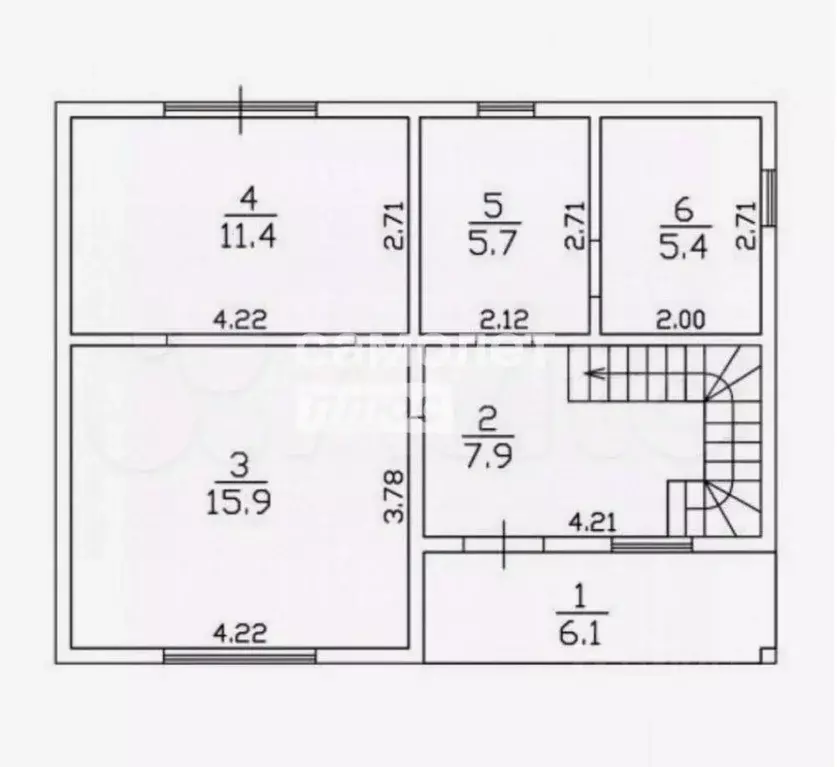 Дом в Томская область, Томский район, Слобода Вольная ДНП проезд ... - Фото 2