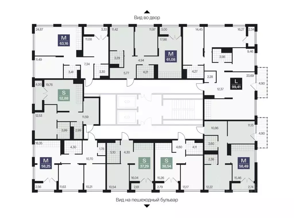 1-к кв. Волгоградская область, Волгоград просп. Имени В.И. Ленина, 59Г ... - Фото 2