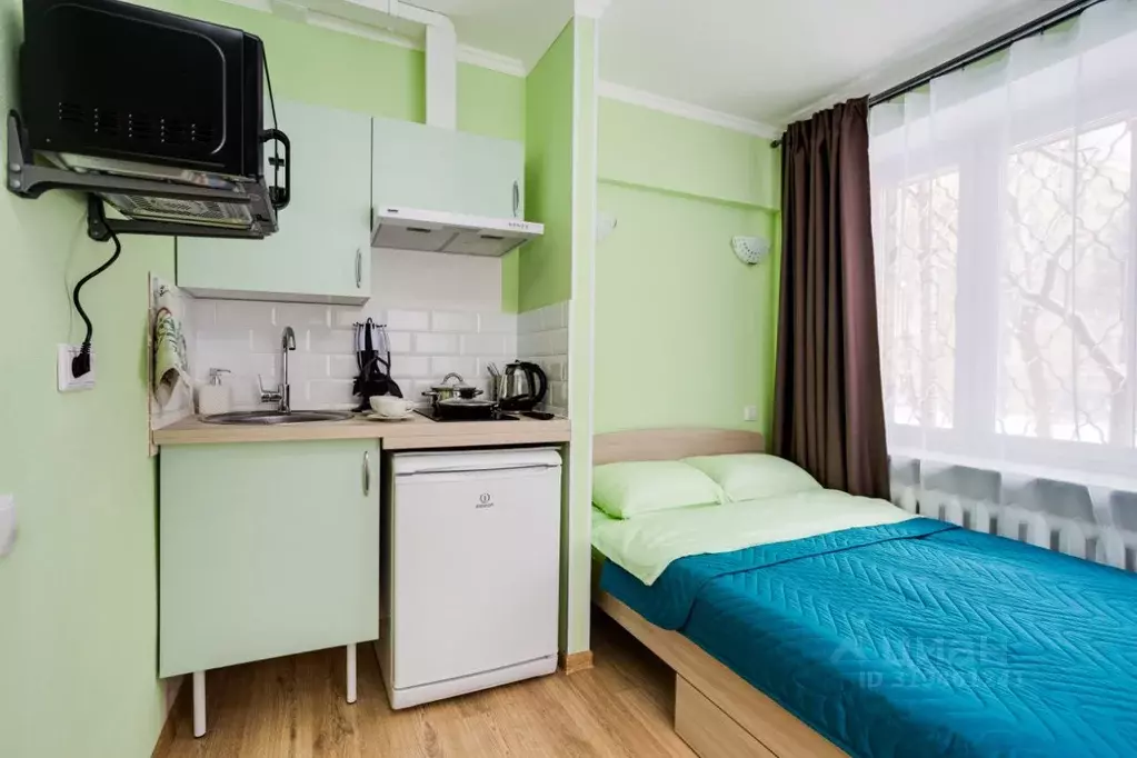 Студия Москва Поклонная ул., 2К2 (18.0 м) - Фото 1