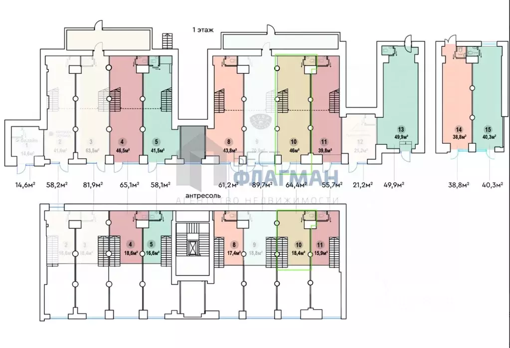 Помещение свободного назначения в Москва ул. Земляной Вал, 25 (64 м) - Фото 2