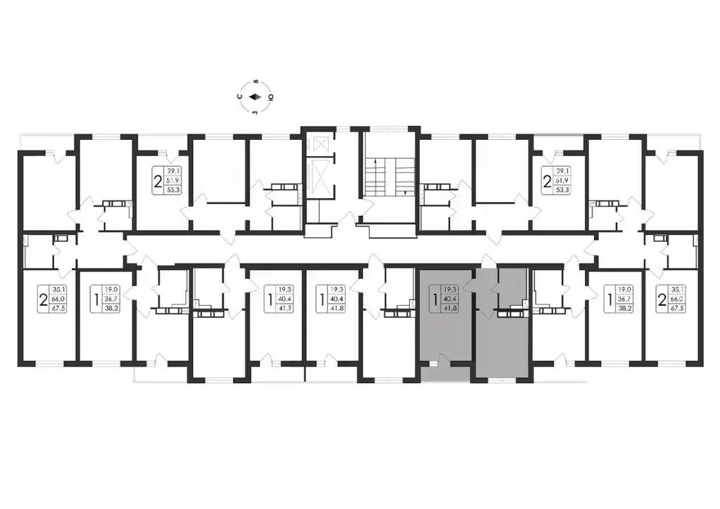 1-к кв. Воронежская область, Воронеж ул. Загоровского, 5/3 (41.8 м) - Фото 1