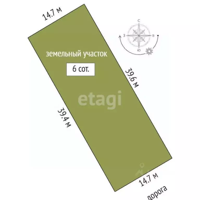 Участок в Ростовская область, Мясниковский район, Краснокрымское ... - Фото 2