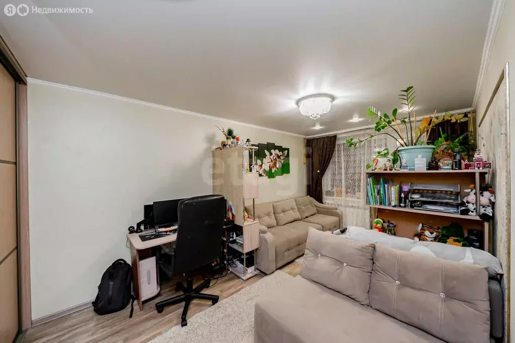 1-комнатная квартира: Тюмень, улица Мельникайте, 129 (33.5 м) - Фото 1
