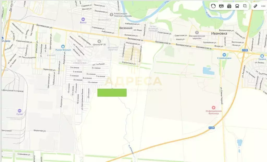 Участок в Оренбург (300 м) - Фото 1