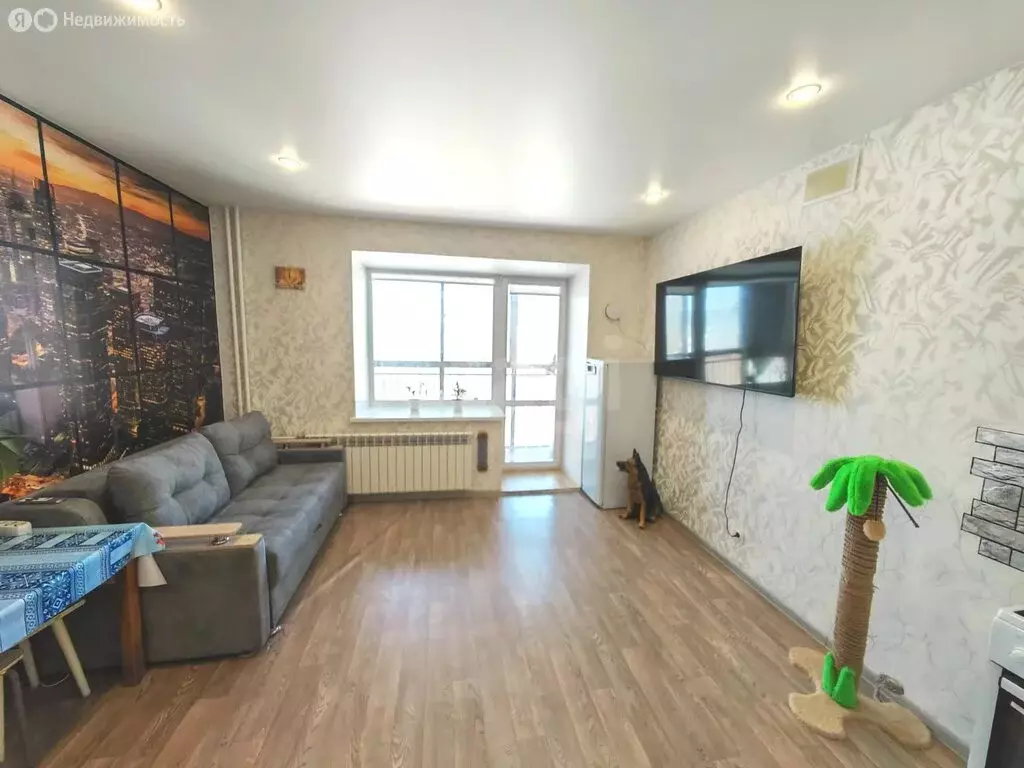 Квартира-студия: деревня Кисловка, микрорайон Северный, улица Марины ... - Фото 1