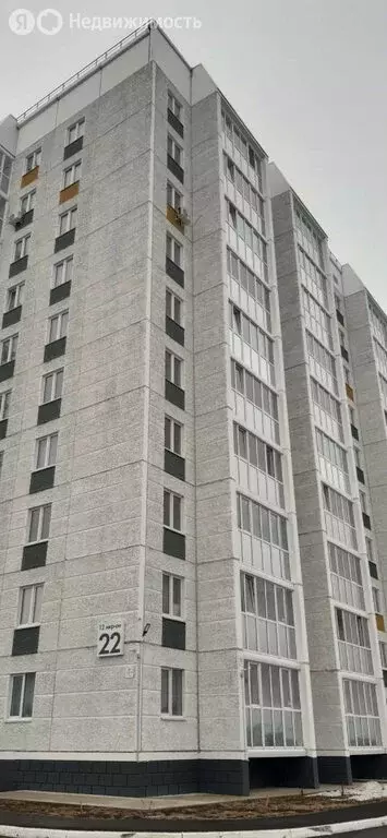 Квартира-студия: Курган, жилой район Заозёрный, 12-й микрорайон, 22 ... - Фото 0