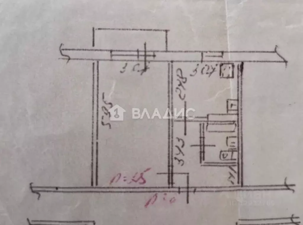 1-к кв. Пензенская область, Пенза ул. Лядова, 36 (35.7 м) - Фото 2