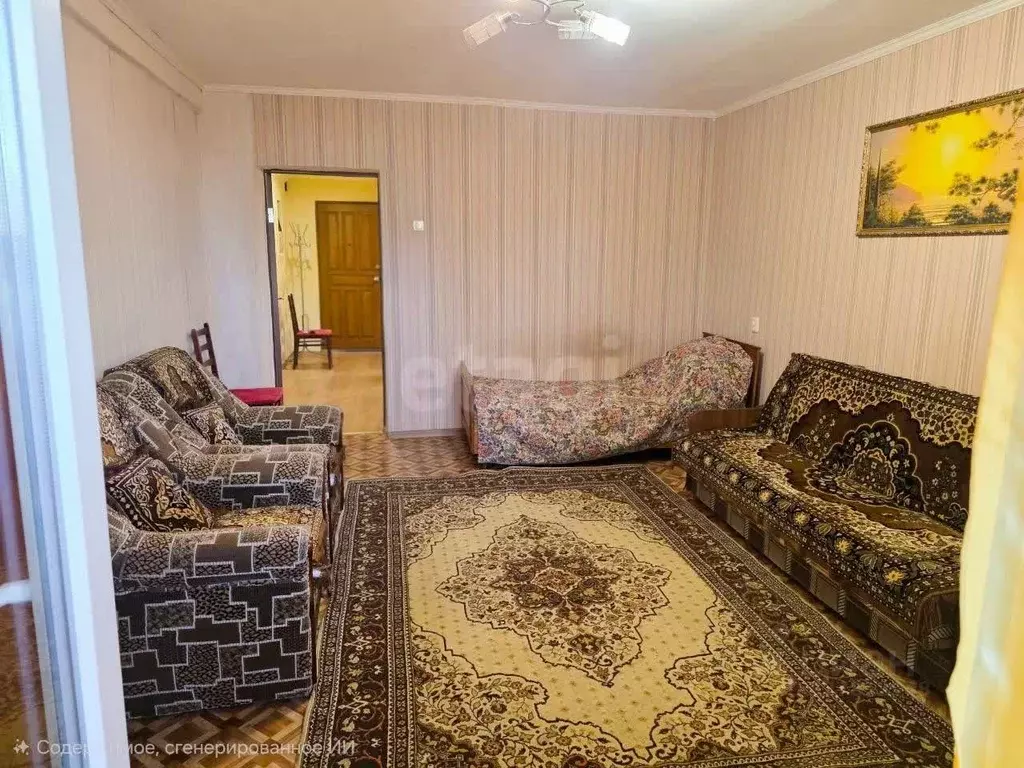 1-к кв. Крым, Феодосия муниципальный округ, Приморский пгт ул. Южная, ... - Фото 1