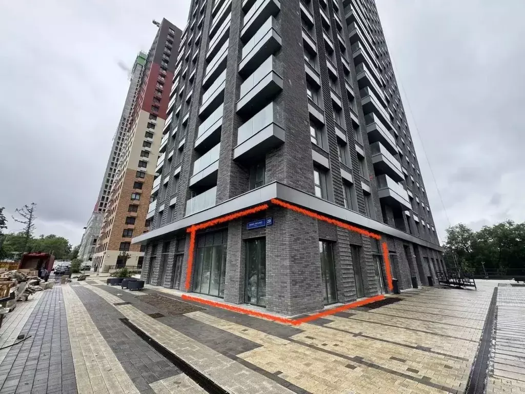 Помещение свободного назначения в Москва ул. Ивана Франко, 20к2 (101 ... - Фото 1