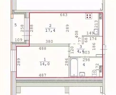 1-к кв. Свердловская область, Екатеринбург ул. Николая Кичигина, 7/3 ... - Фото 0