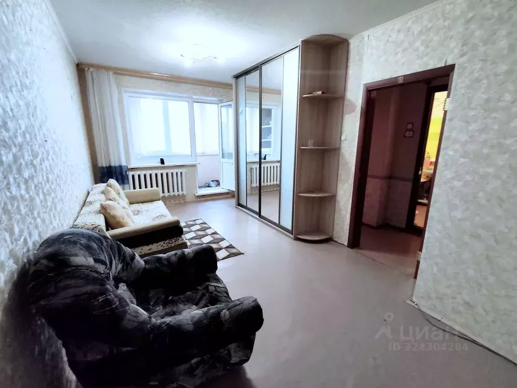 1-к кв. Ульяновская область, Ульяновск Фруктовая ул., 6 (35.0 м) - Фото 2