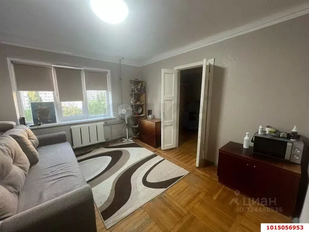 1-к кв. Краснодарский край, Краснодар Ставропольская ул. (34.0 м) - Фото 1