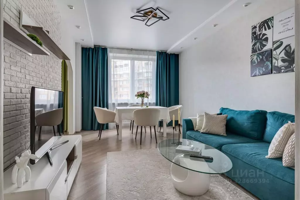 2-к кв. Москва 6-я Радиальная ул., 5к3 (63.3 м) - Фото 1