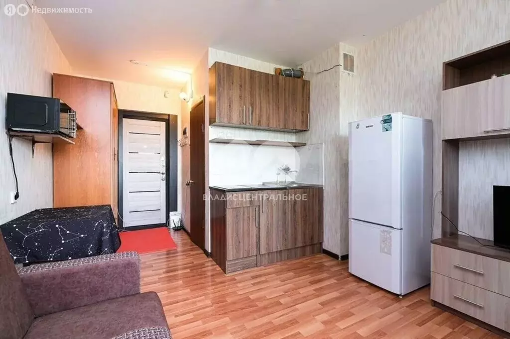 Квартира-студия: Новосибирск, улица Титова, 276 (18.1 м) - Фото 1