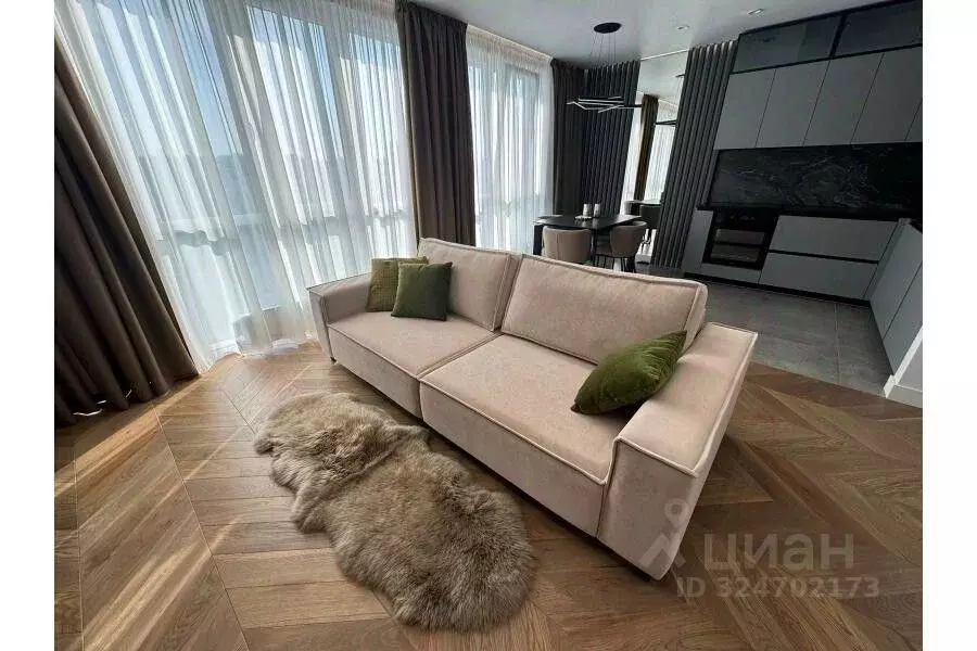 3-к кв. Краснодарский край, Сочи Пластунская ул., 123Ак3 (75.0 м) - Фото 1