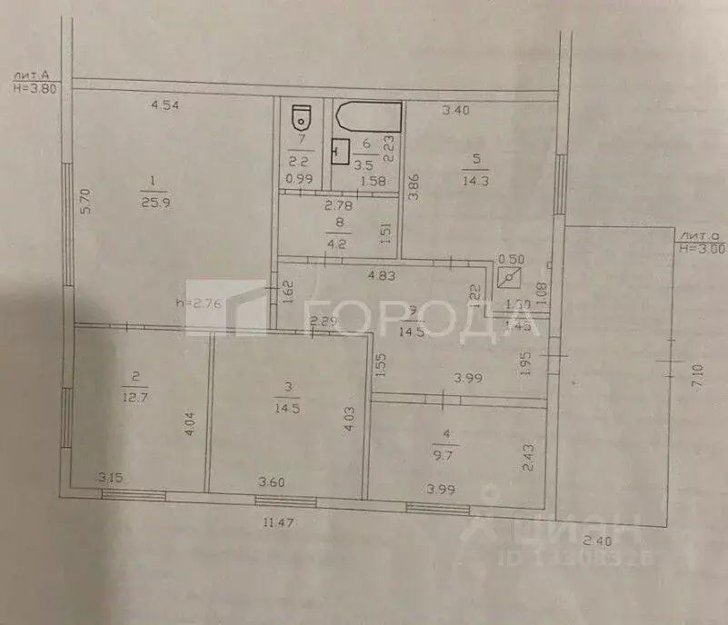 Дом в Новосибирская область, Коченево рп ул. Саратовская, 23А (100 м) - Фото 2