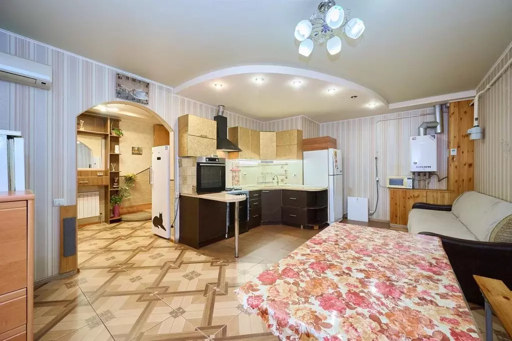 Дом в Адыгея, Тахтамукайский район, Яблоновский пгт Луговая ул. (122 ... - Фото 1