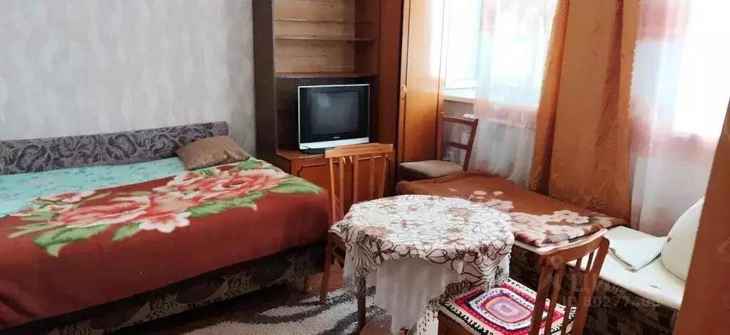 Комната Крым, Алушта муниципальный округ, с. Солнечногорское ул. ... - Фото 1