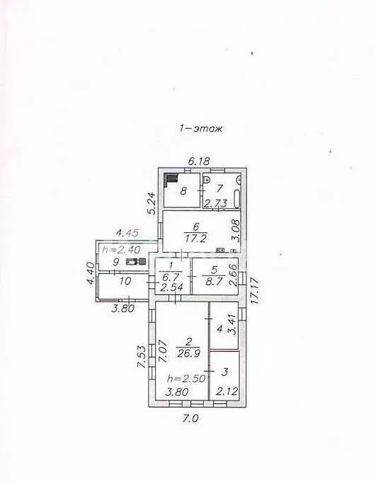 Дом в Усолье-Сибирское, улица Пожарского, 4 (101 м) - Фото 2