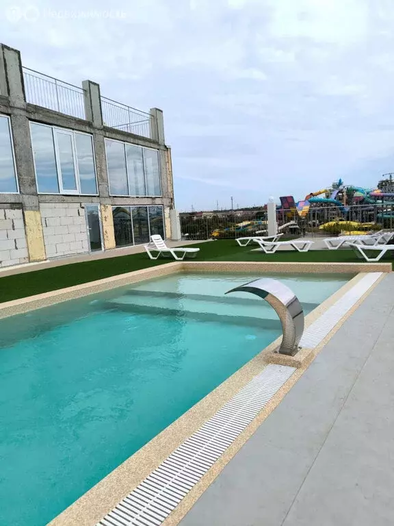 Квартира-студия: Прибрежное, Набережная улица, 1Г (29.6 м) - Фото 1