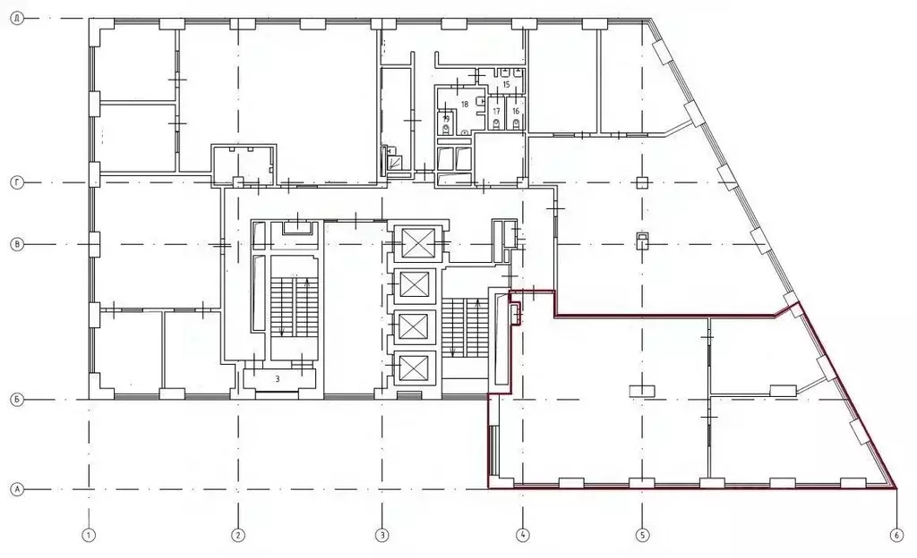 Офис в Москва ул. Можайский Вал, 8кС (1008 м) - Фото 2