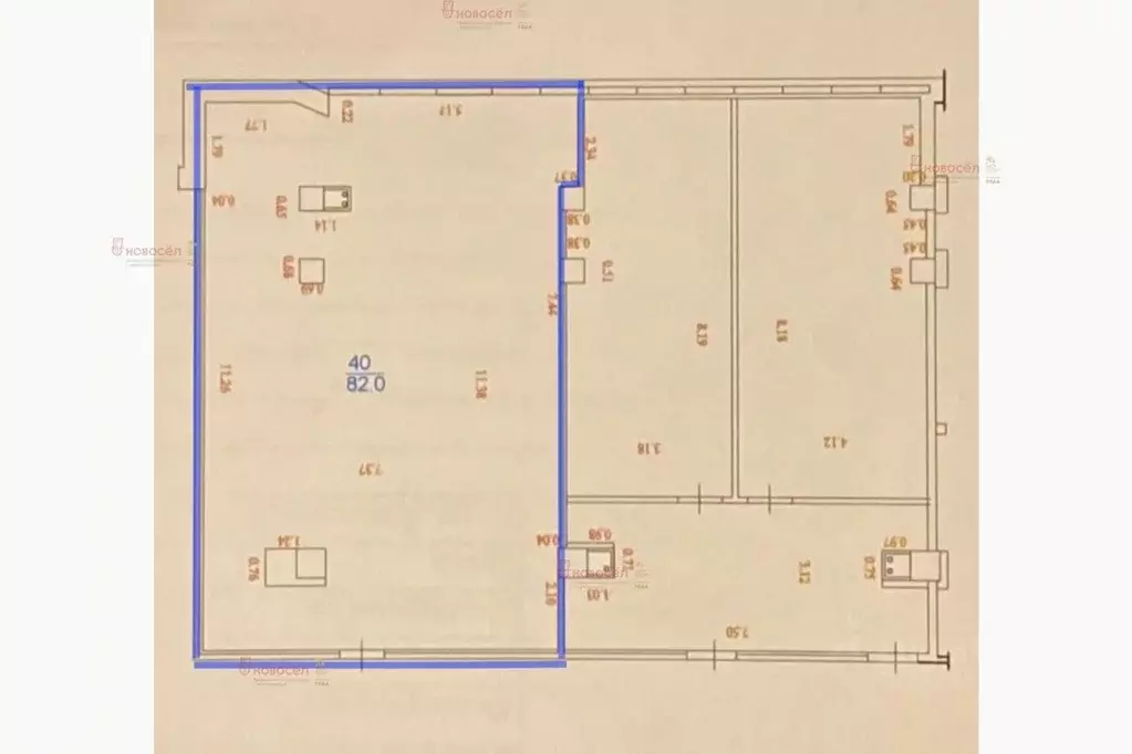 Офис в Свердловская область, Екатеринбург ул. Розы Люксембург, 45 (82 ... - Фото 2