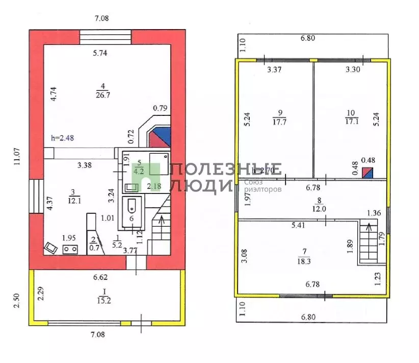 Дом в Амурская область, Благовещенск Тополиная ул., 17 (172 м) - Фото 1