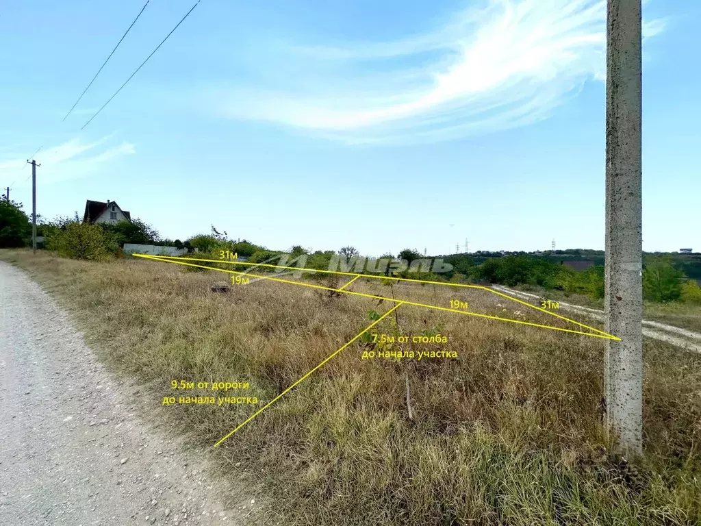 Участок в Крым, Симферопольский район, Добровское с/пос, с. Лозовое ... - Фото 2