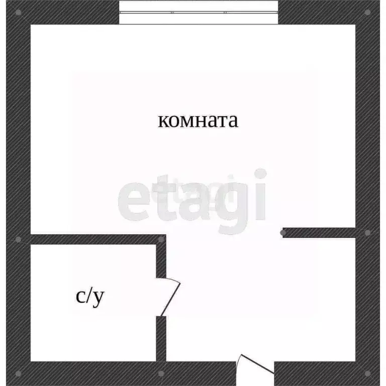 1-к кв. Курганская область, Курган ул. Куйбышева, 171 (32.0 м) - Фото 2