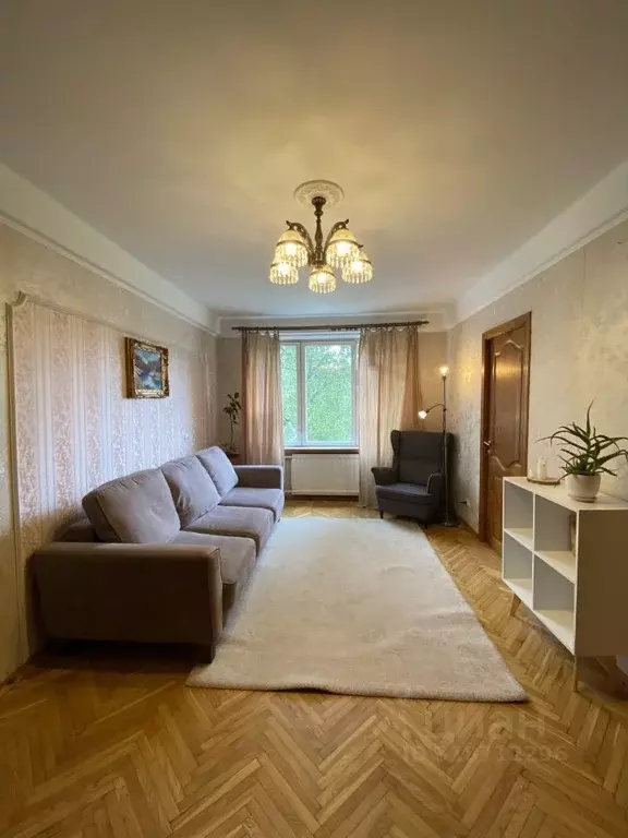3-к кв. Санкт-Петербург ул. Орджоникидзе, 31К2 (48.7 м) - Фото 1