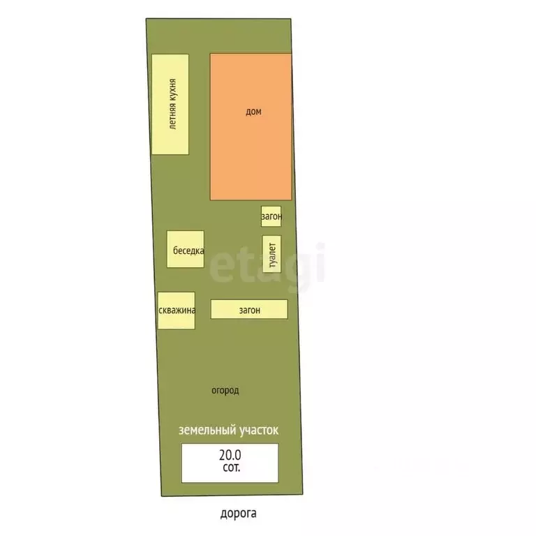 Дом в Ростовская область, Неклиновский район, Поляковское с/пос, с. ... - Фото 2