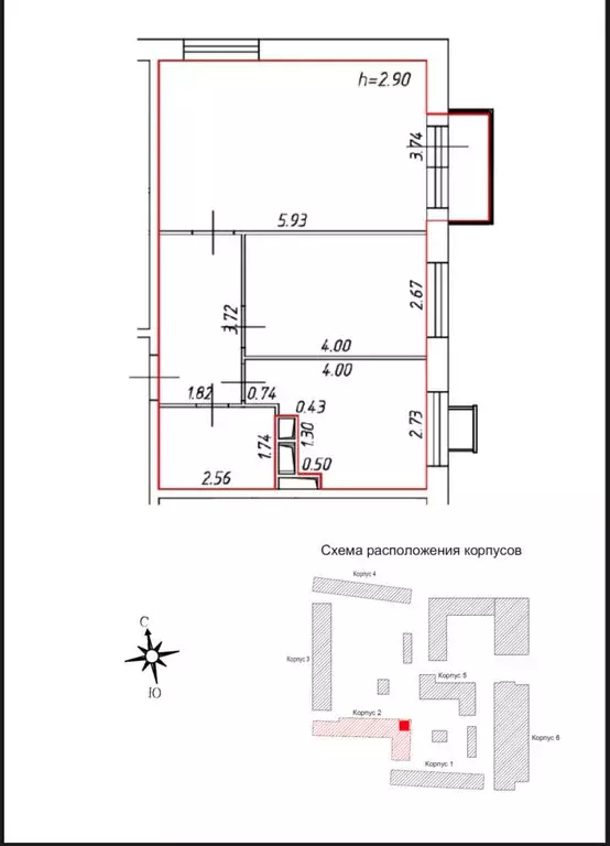 Квартира-студия: Москва, Берёзовая аллея, 19к2 (53.4 м) - Фото 0