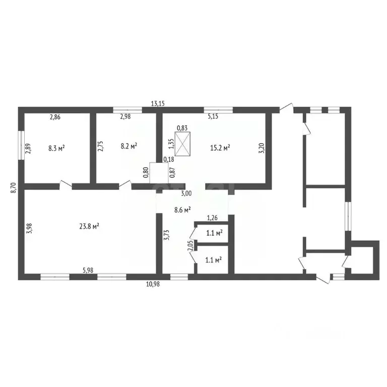 Дом в Амурская область, Благовещенск 5-я Стройка мкр, ул. Песчаная, 8 ... - Фото 2