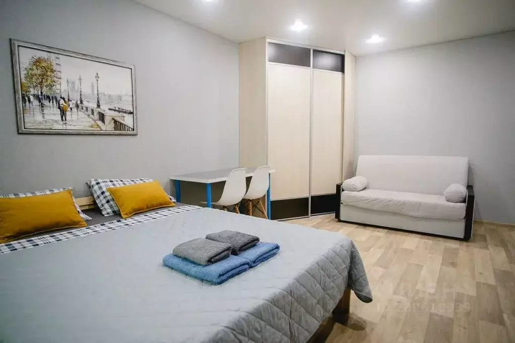 1-к кв. Татарстан, Казань ул. Курашова, 30 (30.0 м) - Фото 1