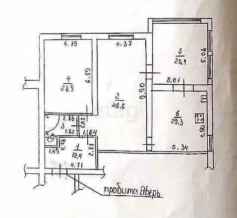 3-к кв. Липецкая область, Липецк Нижняя Логовая ул., 9 (149.2 м) - Фото 1