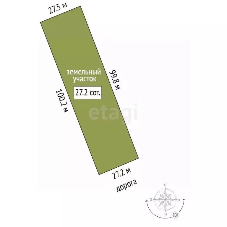 Участок в Башкортостан, Стерлитамакский район, с. Буриказганово ул. ... - Фото 1